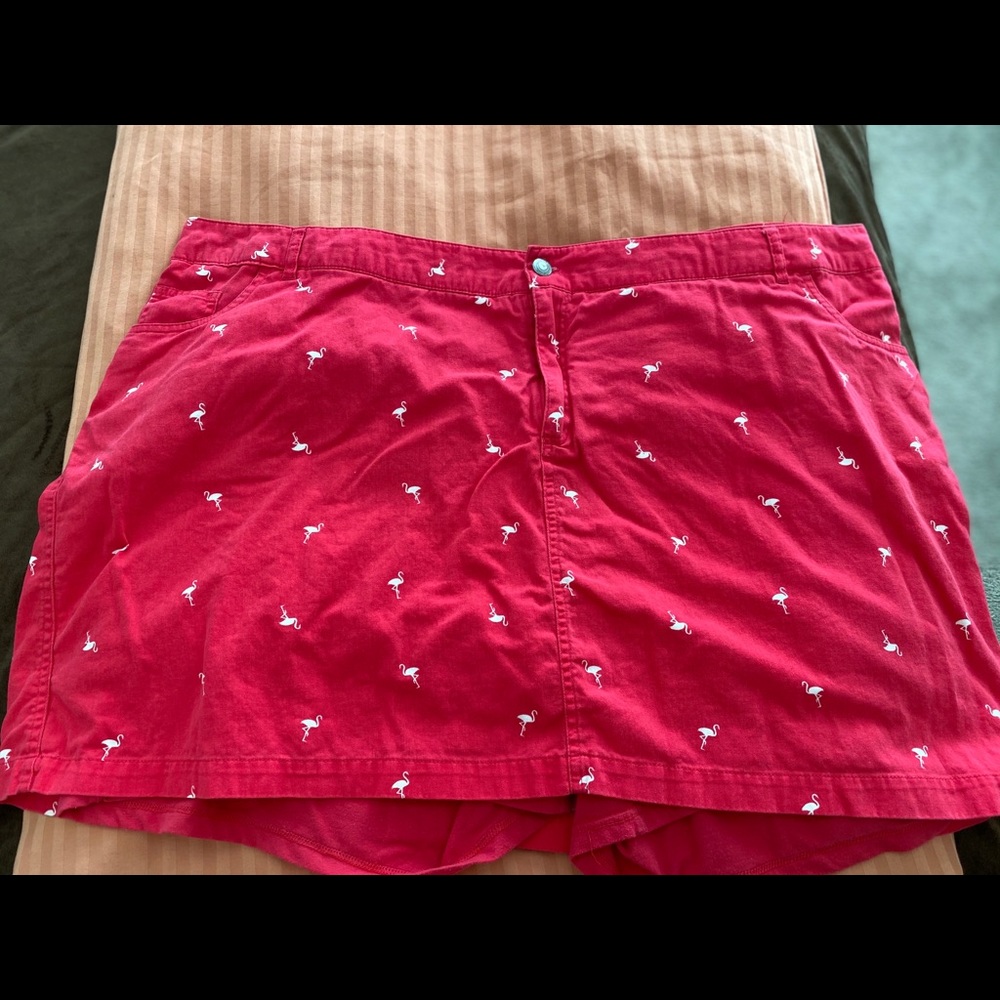 Pink Flamingo Skort - Tropical & Fun